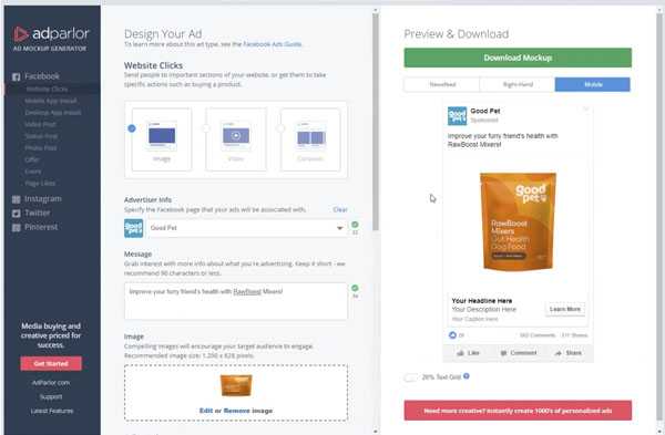 Ad Mockup Generator